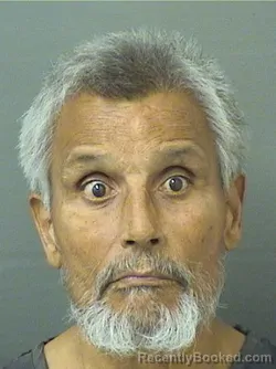 Mugshot of ENRIQUE GAZELVELAZQUEZ booked in Palm Beach County, Florida on June 22, 2026