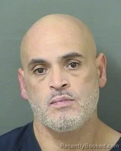 Mugshot of DENNIS PENAARIAS booked in Palm Beach County, Florida on June 23, 2026