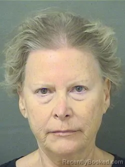 Mugshot of JOANNE GILLESPIE booked in Palm Beach County, Florida on June 23, 2026