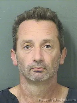 Mugshot of DEREK EDWARD DRISCOLL booked in Palm Beach County, Florida on June 23, 2026
