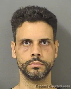 Mugshot of LEONARDO MOISES GARCIA booked in Palm Beach County, Florida on June 25, 2026
