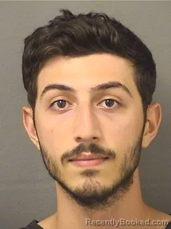 Mugshot of CHRISTIAN JOSEPH ARIONDO booked in Palm Beach County, Florida on June 25, 2026