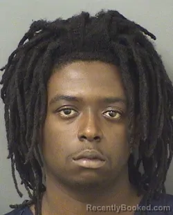 Mugshot of KENNY JEANBAPTISTE booked in Palm Beach County, Florida on June 26, 2026