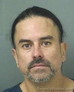 Mugshot of DIEGO ALEJANDRO VELASQUEZ booked in Palm Beach County, Florida on June 26, 2026