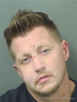 Mugshot of BRADLEY ALEXANDER VAUGHN booked in Palm Beach County, Florida on June 26, 2026
