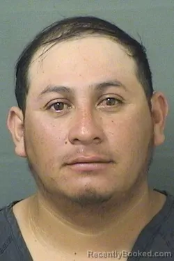 Mugshot of JOAQUIN L TRINIDADALBARADO booked in Palm Beach County, Florida on June 26, 2026