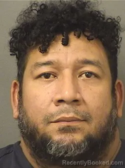 Mugshot of MAURICIO GALARZAMARTINEZ booked in Palm Beach County, Florida on June 27, 2026