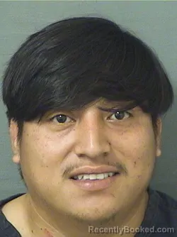 Mugshot of ADOLFO CAIN VELASQUEZMEJIA booked in Palm Beach County, Florida on June 27, 2026