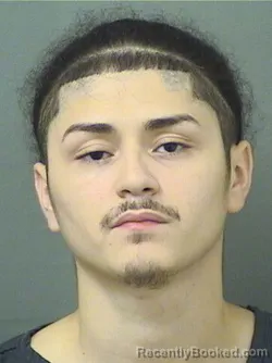 Mugshot of CHRISTIAN ORTIZ booked in Palm Beach County, Florida on June 27, 2026