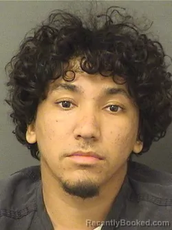 Mugshot of SEBASTIAN DANIEL RODRIGUEZ booked in Palm Beach County, Florida on June 27, 2026