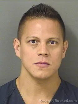Mugshot of ANDRES FELIPE SANDOVALPENA booked in Palm Beach County, Florida on June 27, 2026