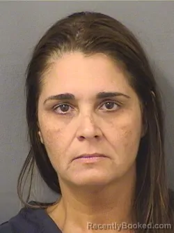 Mugshot of JULIANA RUIZ FIORINI booked in Palm Beach County, Florida on June 27, 2026