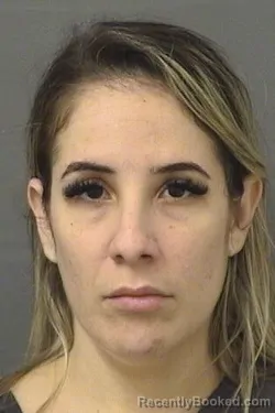 Mugshot of AMELIA KATHERIN ALONSORIOSECO booked in Palm Beach County, Florida on June 28, 2026
