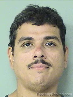 Mugshot of ONELIO BAUTISTA LOPEZ booked in Palm Beach County, Florida on June 29, 2026
