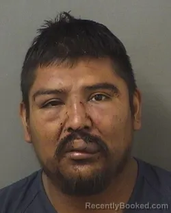 Mugshot of JUAN CARLOS LEONJUAREZ booked in Palm Beach County, Florida on June 29, 2026