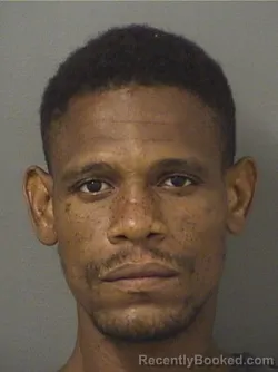 Mugshot of TREVOR ANTWON CROSS booked in Palm Beach County, Florida on July 1, 2026