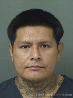 Mugshot of EDGAR FRANCISCOJUAN booked in Palm Beach County, Florida on July 1, 2026