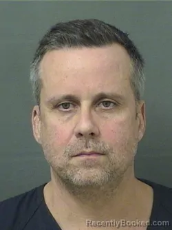 Mugshot of BRUCE PAUL THOMPSON booked in Palm Beach County, Florida on July 1, 2026