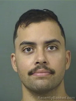 Mugshot of ROBERTO ENRIQUE MONTOYABRAVO booked in Palm Beach County, Florida on July 2, 2026