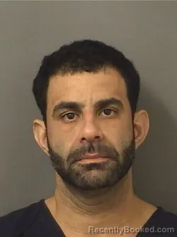 Mugshot of JAVIER CORTINAS booked in Palm Beach County, Florida on July 2, 2026