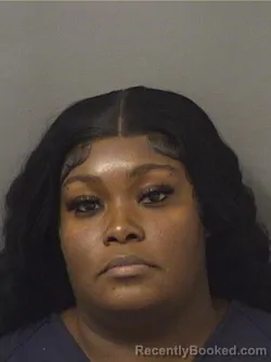 Mugshot of ZARIYA SHUNTAE NELSON booked in Palm Beach County, Florida on July 2, 2026