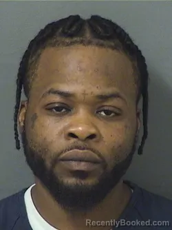 Mugshot of STEPHEN ERNESTO THOMPSON booked in Palm Beach County, Florida on July 2, 2026