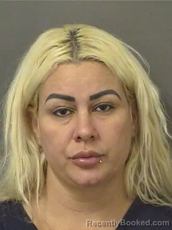 Mugshot of LEIDYS LEONCORDOVEZ booked in Palm Beach County, Florida on July 2, 2026