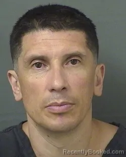 Mugshot of JORGE LUIS ARANEDAPOGGE booked in Palm Beach County, Florida on July 3, 2026