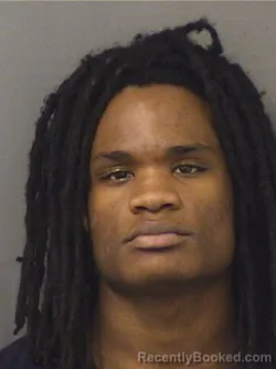 Mugshot of ZAVION JULIAN GRIER booked in Palm Beach County, Florida on July 3, 2026