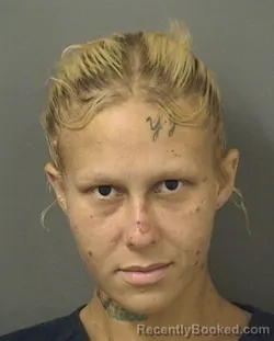 Mugshot of SARAH NICOLE PERRY booked in Palm Beach County, Florida on July 3, 2026