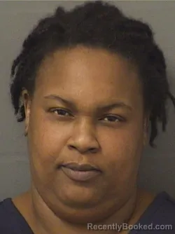 Mugshot of TALIA KARREISHA THOMAS booked in Palm Beach County, Florida on July 3, 2026