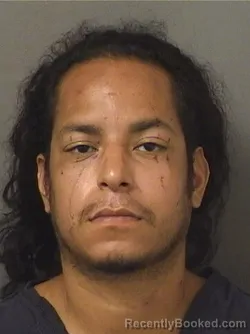Mugshot of MOISES BENJAMIN MOJICAPEREZ booked in Palm Beach County, Florida on July 3, 2026