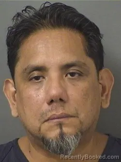 Mugshot of AMERICO ENRIQUE GUZMAN booked in Palm Beach County, Florida on July 4, 2026