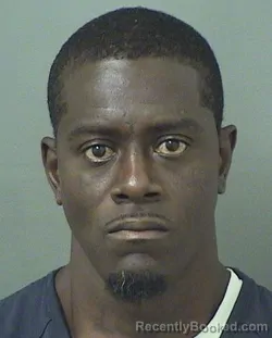 Mugshot of TERRANCE DEVON WILKINS booked in Palm Beach County, Florida on July 8, 2026