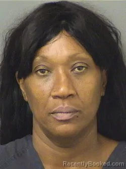 Mugshot of ANTOINETTE E ROBINSON booked in Palm Beach County, Florida on July 8, 2026