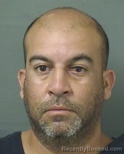 Mugshot of ERICK G IGLESIASCASTILLO booked in Palm Beach County, Florida on July 19, 2026