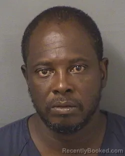 Mugshot of KENNETH CHARLES J BROWN booked in Palm Beach County, Florida on July 20, 2026