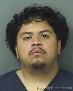 Mugshot of SAUL E ARROYO booked in Palm Beach County, Florida on July 20, 2026