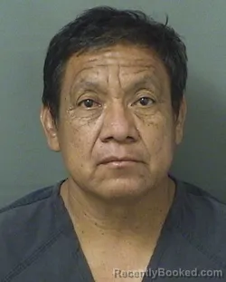 Mugshot of JOSE ALFREDO CORTEZNATAREN booked in Palm Beach County, Florida on July 20, 2026