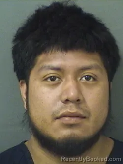 Mugshot of DEYNER GAMALIEL BARTOLONPEREZ booked in Palm Beach County, Florida on July 20, 2026
