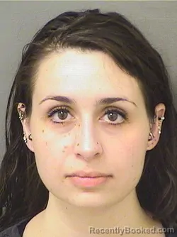 Mugshot of CHRISTINA MARIA BERARDONE booked in Palm Beach County, Florida on July 29, 2026
