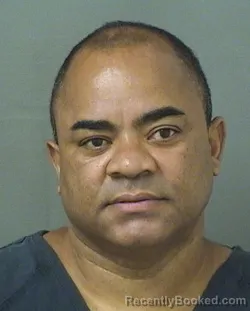 Mugshot of Dalvin Artuto Mora booked in Palm Beach County, Florida on August 9, 2026