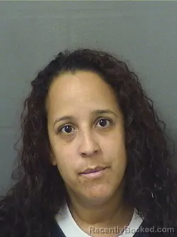 Mugshot of Yameiry Celestina Montero booked in Palm Beach County, Florida on August 9, 2026