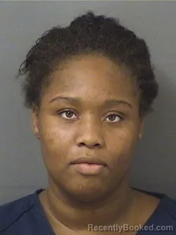 Mugshot of Jaryiah Qiandra Da Stephens booked in Palm Beach County, Florida on August 9, 2026