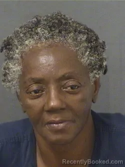 Mugshot of Barbara Ophelia Mccorvey booked in Palm Beach County, Florida on August 9, 2026