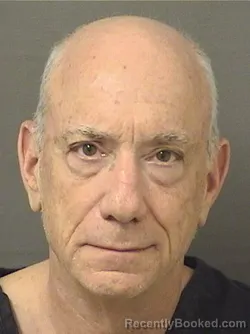 Mugshot of Marc Ira Solomon booked in Palm Beach County, Florida on August 9, 2026