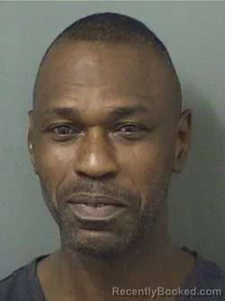 Booking photo from Palm Beach County, Florida