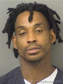 Mugshot of Joshua Jones booked in Palm Beach County, Florida on August 15, 2026