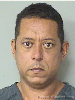 Mugshot of Osmani Castaner booked in Palm Beach County, Florida on August 15, 2026