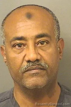 Mugshot of Shuhab Eldinalihamad Mahari booked in Palm Beach County, Florida on August 15, 2026